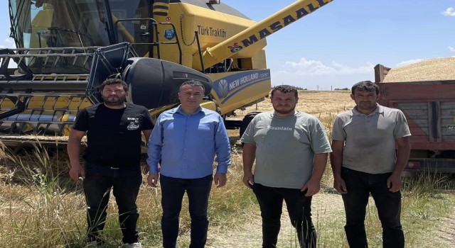 Beyşehirde biçerdöver denetimleri