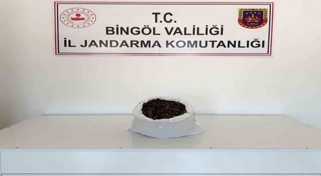 Bingölde uyuşturucu madde ele geçirildi
