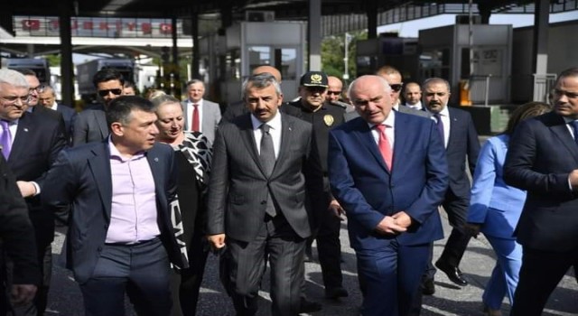 Bulgaristan Başbakanı Dimitar Borisov Glavçev Kapıkule sınırında