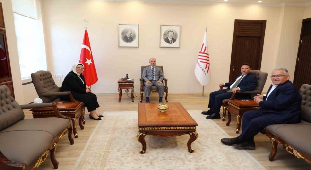 Büyükkılıçtan YÖK Başkanı Özvara ziyaret
