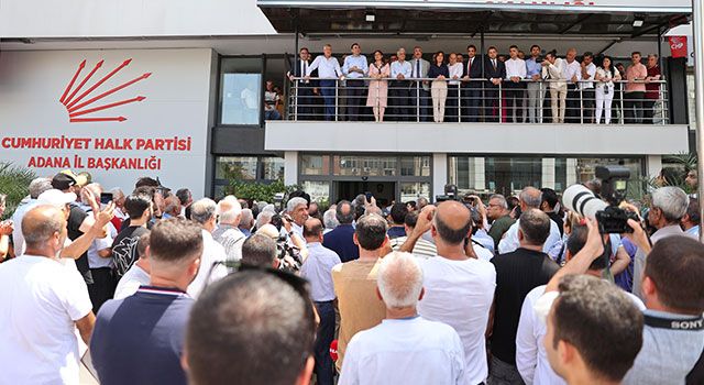 CHP Adana İl Örgütü geleneksel bayramlaşma törenini gerçekleştirdi
