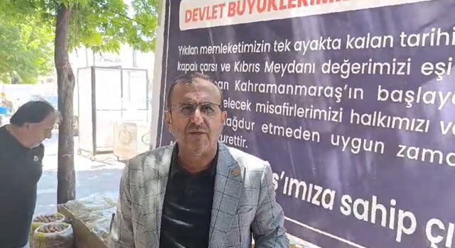 CHP İl Başkanı Ateş’ten Yıkım Kararına Tepki: "Kahramanmaraş Halkına Bir Tokat Daha Vuruluyor"