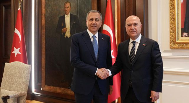 CHP’li Murat Bakan, İçişleri Bakanı Ali Yerlikaya’yı Ziyaret Etti