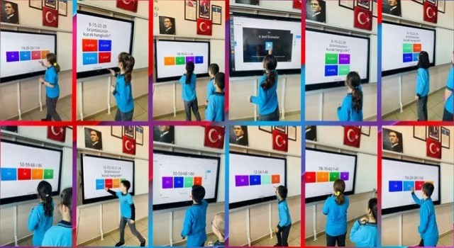 Çocuklar oynayarak öğreniyor