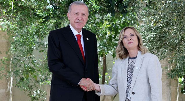 Cumhurbaşkanı Erdoğan G7 Liderler Zirvesi İçin İtalya'da