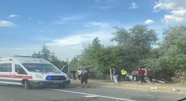 Elazığda trafik kazası: 2 yaralı