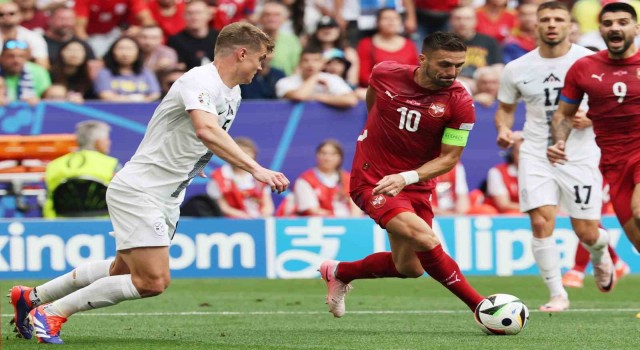 EURO 2024: Slovenya: 1 - Sırbistan: 1