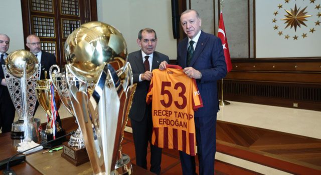 Galatasaray’dan Cumhurbaşkanı Erdoğan’a Ziyaret