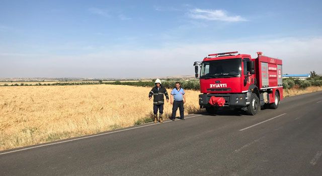 Gaziantepli İtfaiyecilerden Yangın Nöbeti