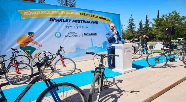 Gaziantepte Bilal Erdoğanın katılımıyla dünya bisiklet günü etkinliği