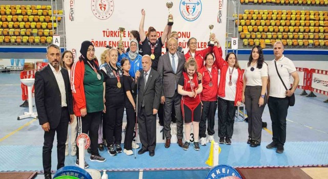 Görme Engelliler Türkiye Halter Şampiyonası Ankarada başladı