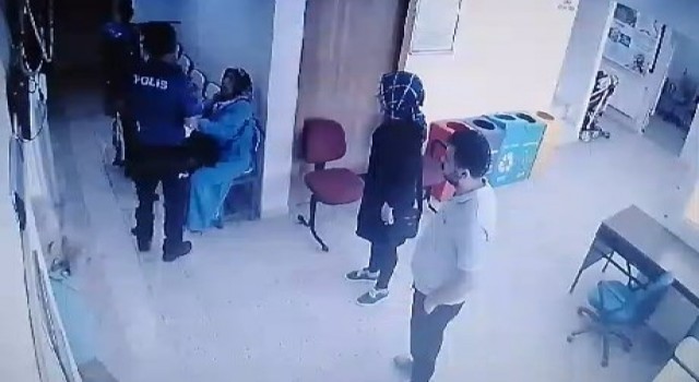 Hasta yakını, istediği ilacı yazmayan doktoru darp etti