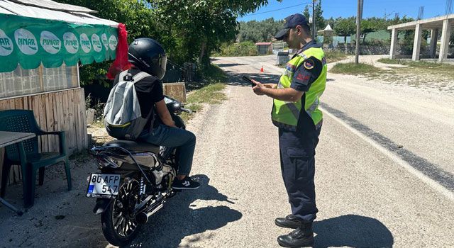 Jandarmadan Traktör ve Motosiklet Denetimi