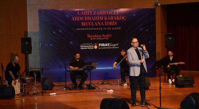 Kahramanmaraş'ın Üç Büyük Şairi Anıldı