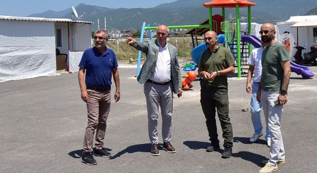 Konteynerkentte Çok Amaçlı Spor Sahaları Kuruluyor