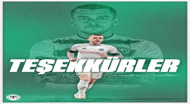Konyaspor, Cicaldau ile yollarını ayırdığını duyurdu