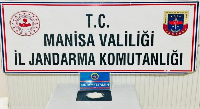 Manisada üzerinden metamfetamin çıkan şüpheli tutuklandı