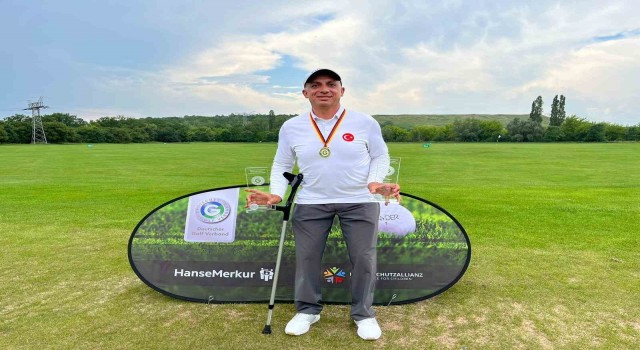 Milli golfçü Mehmet Kazan, Almanyada şampiyon oldu