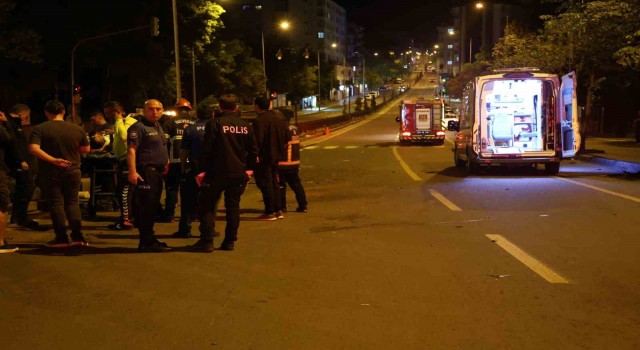 Nevşehirde kontrolden çıkan minibüs takla attı: 1 yaralı