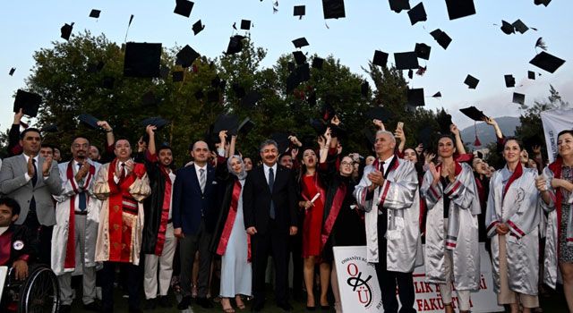 OKÜ’de Mezuniyet Töreni Gerçekleşti