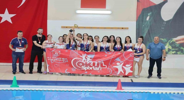 Okul Sporları Sutopu Gençler Türkiye Birinciliği Manisada yapıldı