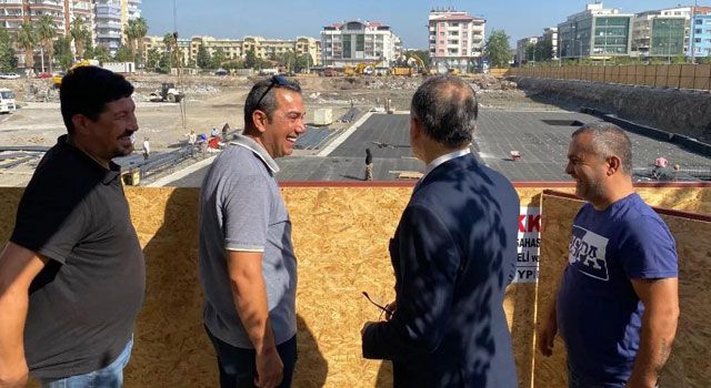 Osmaniye Belediye Başkanı Çenet, Çalışmaları Yerinde İnceledi