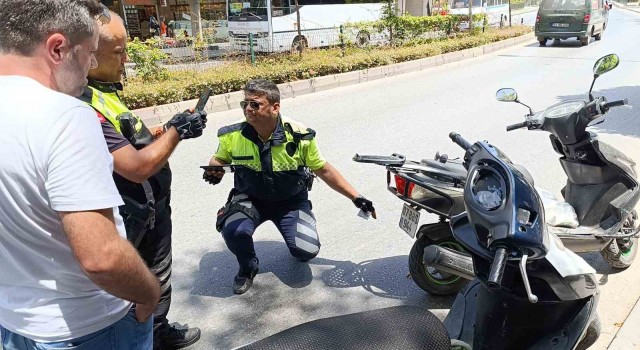Plakanın kapanması için hazırlanan özel mekanizma ekiplerin dikkatinden kaçmadı