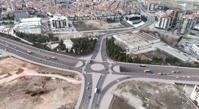 Pursaklar Alternatif Giriş Katlı Kavşak projesinde çalışmalar sürüyor