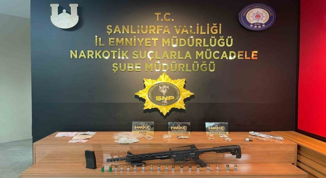 Şanlıurfada uyuşturucu operasyonunda 4 gözaltı