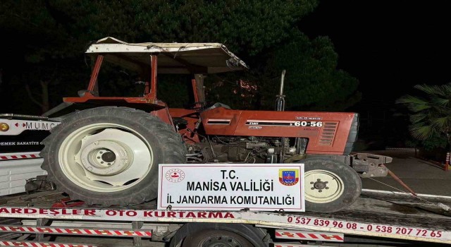 Saruhanlıda çalınan traktör Şehzadelerde bulundu