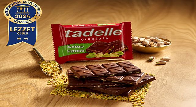 Tadelle Antep fıstıklı çikolata, “Superior Taste Award”ta iki yıldızın sahibi oldu