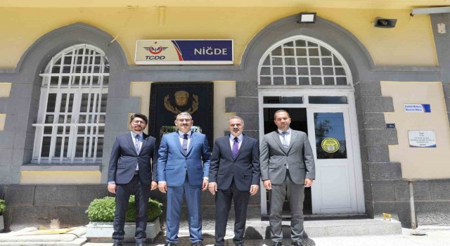 TCDD Genel Müdürü Kurttan Niğdeye Müjde