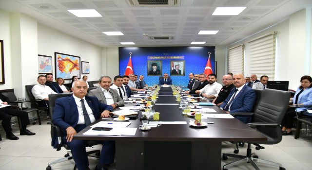 Tekirdağın içme suyu kalitesi ve şebeke kayıtları görüşüldü