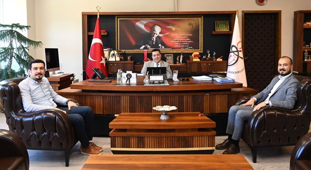 Toprakkale Belediye Başkanı Uyutmaz, Rektör Uzun’u Ziyaret Etti