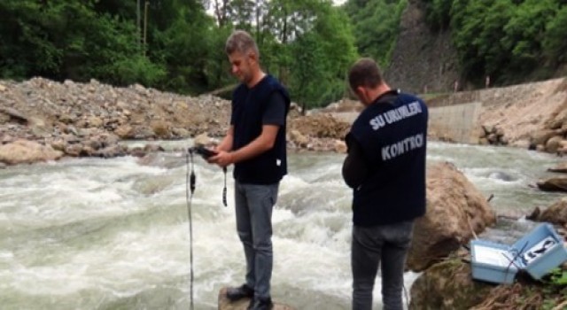 Trabzonun derelerinin su kaynakları temiz çıktı