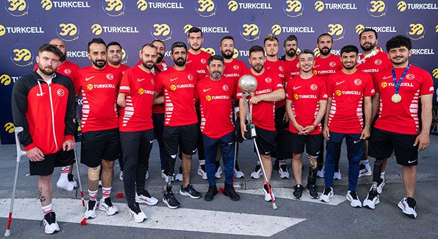 Turkcell’den Ampute Milli Futbol Takımına 3 Milyon TL Ödül