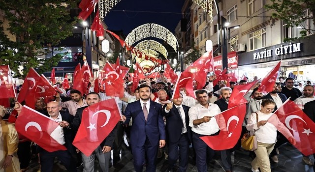 15 Temmuzda Bağcılarlılar bir oldu