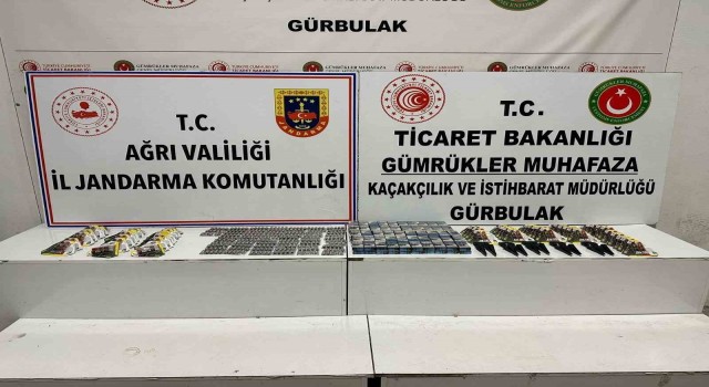 Ağrıda uyuşturucu ve kaçakçılık operasyonu