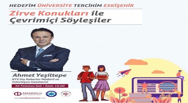 Ahmet Yeşiltepe “Tercihim Eskişehir” platformunda Eskişehiri ve öğrencilik yıllarını anlattı
