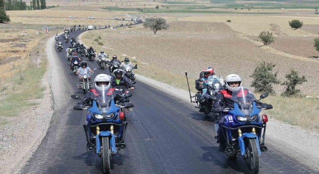 Aksarayda motosiklet festivali düzenlendi