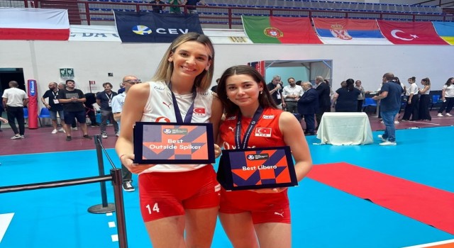 Aleksia Karutasu ve Selin Adalı, U22 Avrupa Şampiyonasında rüya takıma seçildi