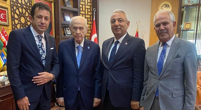 Bahçeli, Osmaniye'li Belediye Başkanlarını Kabul Etti