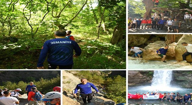 Başkan Çenet’ten Doğa Harikasına Keşif Yürüyüşü