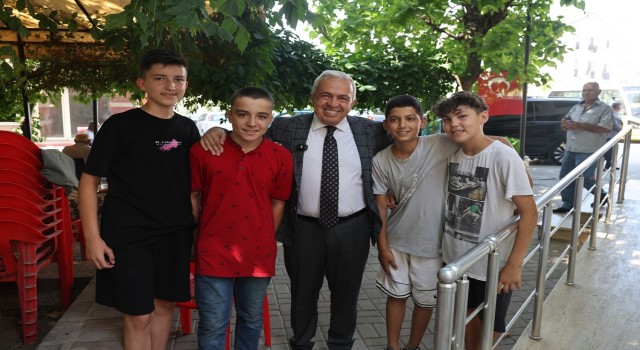 Başkan Şadi Özdemir Demircide mahalle halkını dinledi