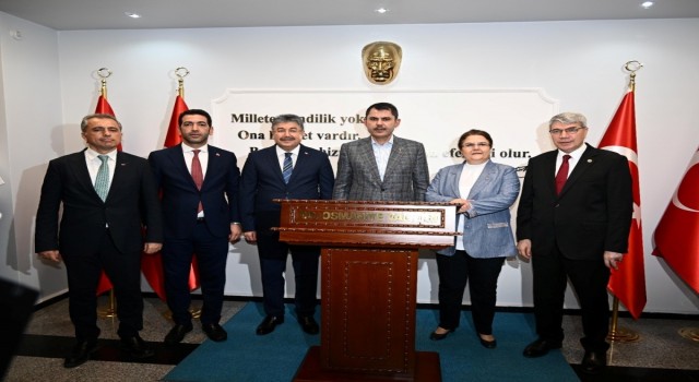 Çevre, Şehircilik ve İklim Değişikliği Bakanı Kurum Osmaniye'de