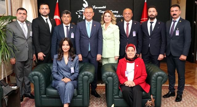 CHP’li Kaya ve Kadirli İlçe Yönetiminden Özel’e Ziyaret