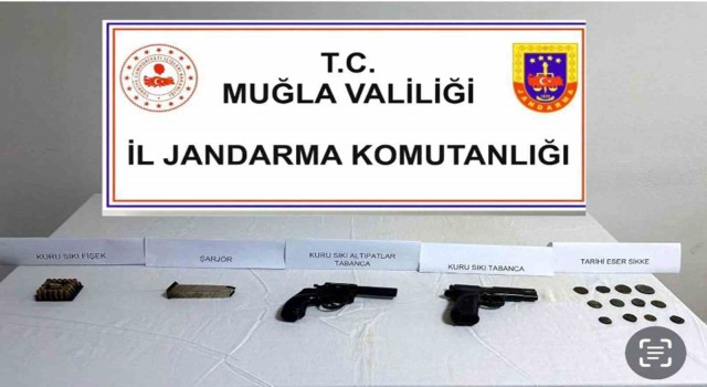 Datçada tarihi eser operasyonu