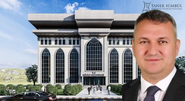 Depremden Sonra Yıkılan Binanın Yerine Modern Bir Belediye Binası Yapılıyor