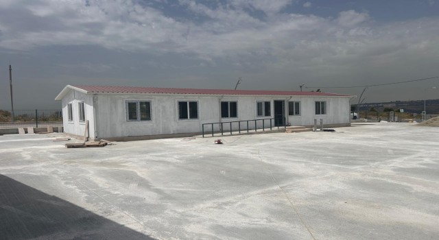 Diliskelesispor Tesisi Hizmet Binasında ilerleme yüzde 90