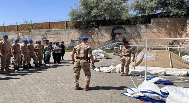 Elazığda jandarma personeline acil durum eğitimi